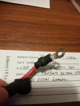 3008-466 ARCTIC CAT Starter Relay Cable Jet Ski 1000 Daytona #3