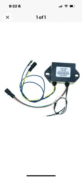 116-9301 CDI Power Pack Need Chrysler Force