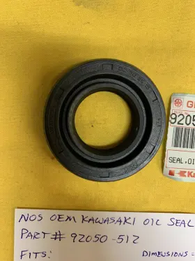 92050-512 KAWASAKI Nos Oil Seal Jet Ski JS440 JS400 #2