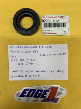 92050-512 KAWASAKI Nos Oil Seal Jet Ski JS440 JS400