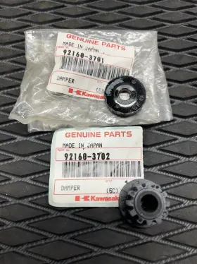 92160-3702 KAWASAKI Jetski Exhaust Pipe Damper Grommets Nos