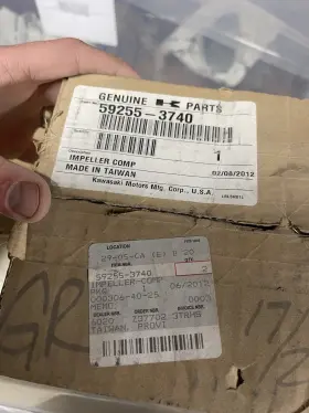 KR-CD-14-21A4 KAWASAKI Blade Impeller Ultra