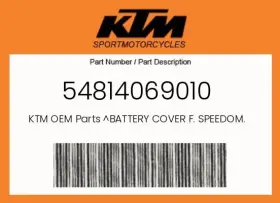 54814069010 KTM Battery Cover Speedom 200