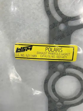 007-471 POLARIS Wsm Manifold Gasket Nos 650 750 #2