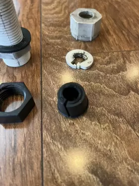 1860114 POLARIS Steering Cable Nut Hurricane Slth Slx #3