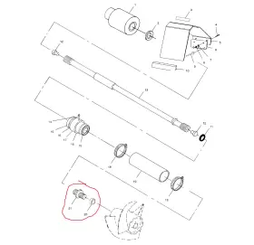 5432298 POLARIS Driveshaft Hull Fitting Slh Genesis Virage #2