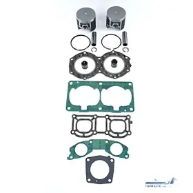 Rareelectrical 010-825-20p-z8 Platinum Rebuild Kit 81.00mm Yamaha Super Jet 700 701cc 2-stroke 80hp 61x-11631