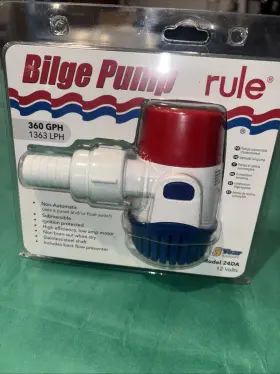 360-GBH RULE BILGE PUMPS Pump Lph