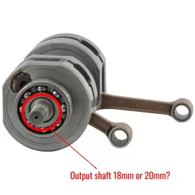 20-203 SBT Crankshaft Jetmate Ts X2 Sx 650 Kawasaki #2