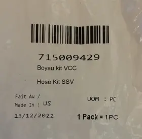 715009429 SEA-DOO Hose Ssv Kit