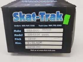 159-83-28 SKAT-TRAK Swirl Pitch Blade Steel Impeller Sea-doo
