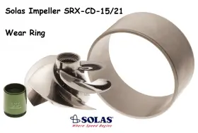 112-22-372-K2 SOLAS Impeller Wear Ring Rxtx Rxpx Rxp Rxt Gtx