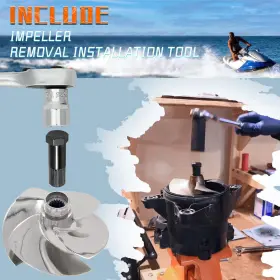TKQP1300 TK-AUTO Seadoo Jet Pump Rebuild Wear Ring Impeller #2