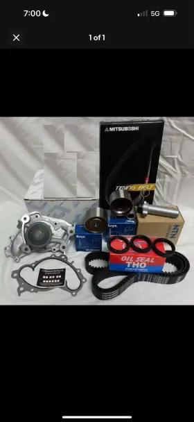 13568-09080 TOYOTA Timing Belt Seals Water Pump Kit Lexus