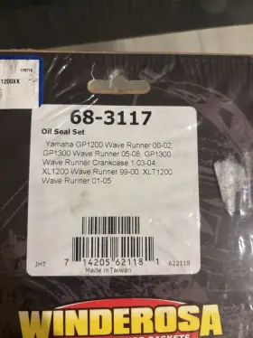 68-3117 WINDEROSA YAMAHA Waverunner Crank Seal Kit GP1200R