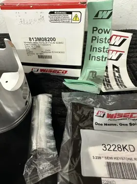813M08200 WISECO Piston Jetski Kit Kawasaki #3