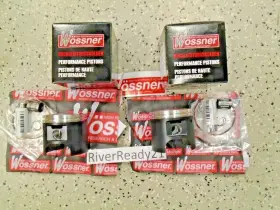 6014D050 WOSSNER Top End Rebuild Piston Kit Sx 550 Kawasaki