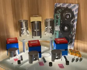123M-YA71066 WSM Hotrods Wiseco Gp Top End Rebuild Pistons
