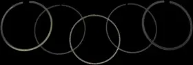 OFSCN05BJT WSM Overbore Piston Ring Set 1000 Tigershark Monte