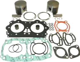 SD947CTEK89 WSM Carburetor Top End Rebuild Pistons Gaskets Rx