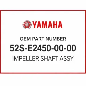 52S-E2450-00-00 YAMAHA Impeller Shaft