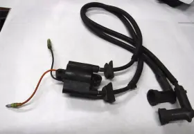 62-85570-10 YAMAHA Waverunner Wave Sj Jet Ignition Coil 650 #2