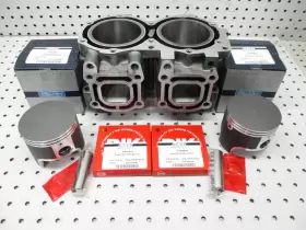 64X-760 YAMAHA Engine Cylinder Wsm Pistons Gp Blaster Venture