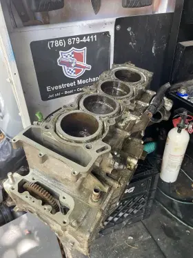 6ET-W009B-01-94 YAMAHA Fx Fzr Gp Crank Block Vxr