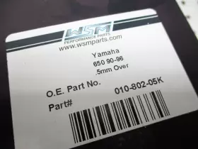 6M6-11311-00-94 YAMAHA Engine Cylinder Wsm Pistons Waverunner #3