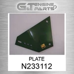 N233112 Plate Fits John Deere (surplus Open Box). Fixed Price $178.63.