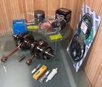 1997-99 Sea-doo Challenger 1800 Carb Engine Rebuild Kit / Crank+pistons+gaskets. Fixed Price $950.00.
