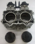 Oem Sea-doo 2002-2003 Gtx 4-tec Xp Di Rx : Cylinder & Piston W/ Power Valves. Fixed Price $400.00.