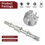 Water Pump Impeller W/ Shaft For Kawasaki Brute Force 300 59256-y001 13107-y006. Fixed Price $45.99.