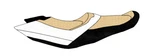 Custom Seadoo Gtx 2009-2015 Limited Is Gold White Black Seat Cover Blacktip. Fixed Price $171.55.