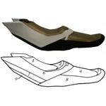 Seadoo Custom Seat Cover Gtx 155 215 2010 2011 2012 2013/gtx Ltd Is 255 2009. Fixed Price $217.95.