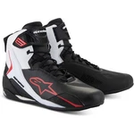 Alpinestars Faster Motorcycle Shoes - 4 Black/white/red 2510425123. Fixed Price $189.72.