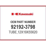 Kawasaki Tube,12x19x55&620 92192-3798 Oem New. Fixed Price $38.22.