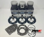'96-'03 Kawasaki Zxi 1100 Wsm 1.00mm O/s 81mm Bore Top End Kit Pistons Gaskets. Fixed Price $289.95.