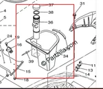 Yamaha Oem 2002-2011 Fx Ho Rear Storage Bucket Locker F1b-u4742-01-00. Fixed Price $94.95.
