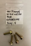 (4) 2003-13 Can-am Hex Flange Screw M8x30, Body/frame Oem #207683044 / #s38. Fixed Price $20.12.