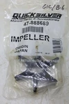 # 47-888689 New Genuine Oem Mercury Mercruiser Quicksilver Water Pump Impeller. Fixed Price $49.95.