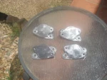 Kawasaki 550 440js Engine Motor Mount Brackets Set Of (4) Front Rear Left Right. Fixed Price $45.00.