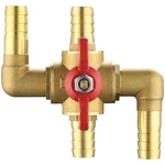 Yeesport 4-way Automobile Heating Water Valve, Brass 5/8"(16mm), 5/8"(16mm). Fixed Price $37.84.