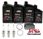 Sea Doo 4 Tec Xps Rotax Engine Oil Change Kit With Spark Plugs & Filter Seadoo. Fixed Price $102.95.