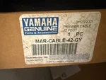 Yamaha Oem 42' Premier Ii Control Cable Mar-cable-42-gy. Fixed Price $119.00.
