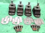 Yamaha Engine Motor Mounts W Bolts And Shims From 00 Gp1200 67x-44517-00-8p #3. Fixed Price $75.00.