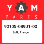 90105-089u1-00 Yamaha Bolt, Flange 90105089u100, New Genuine Oem Part. Fixed Price $77.32.