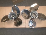 Mercruiser Bravo 3 Iii Stainless Steel Propeller Props Set 14 3/8 16 X 20p. Fixed Price $1109.00.