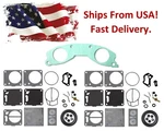 Yamaha Mikuni Dual Carb Rebuild Kit With Base Gasket 62t-13556-00-00 Super Jet. Fixed Price $20.99.