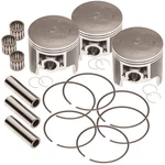Triple Piston Kit For Yamaha 1100 Wave Raider Venture Exciter 220 1.00mm Over. Fixed Price $204.95.